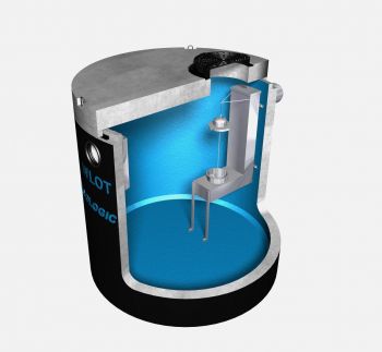 Osadniki zawiesiny mineralnej z zamknięciem pływakowym OZM-ZP